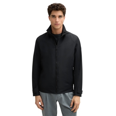 Kurtka przeciwdeszczowa STRELLSON Lucca (wiatr- i wodoodporna) czarna męska